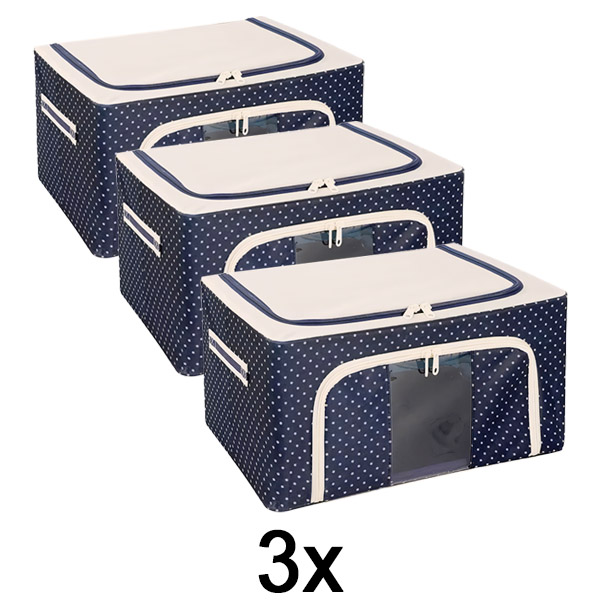 3x Kuti Ruajtëse për Gardërobë | STACKBOX